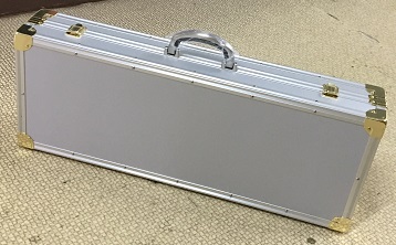 特注のべ竿収納アルミケース