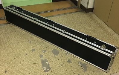 応援団旗　特注アルミケース